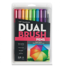 Dual Brush Pens Bright Palette